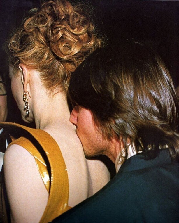 Николь Кидман и Том Круз на вручении премии Оскар, 2000 год