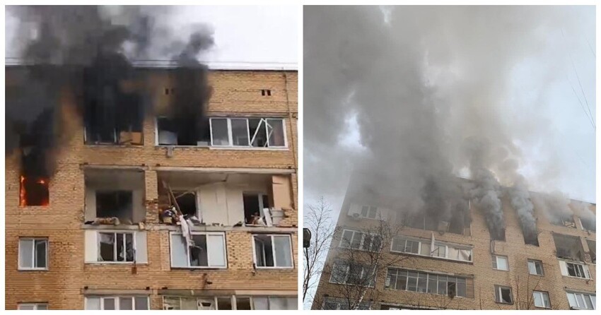 В Химках прогремел взрыв в одном из жилых домов