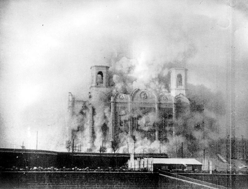 Разрушение Храма Христа Спасителя, 1931 год