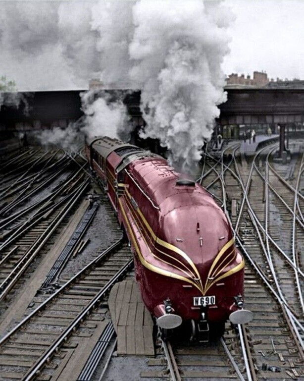 Поезд "Герцогиня Гамильтон" , 1938 г.