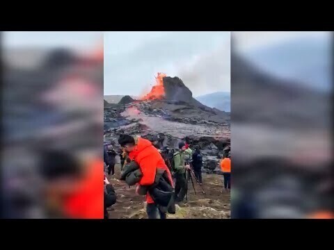 В Исландии проснулся вулкан Фаградалсфьядль 