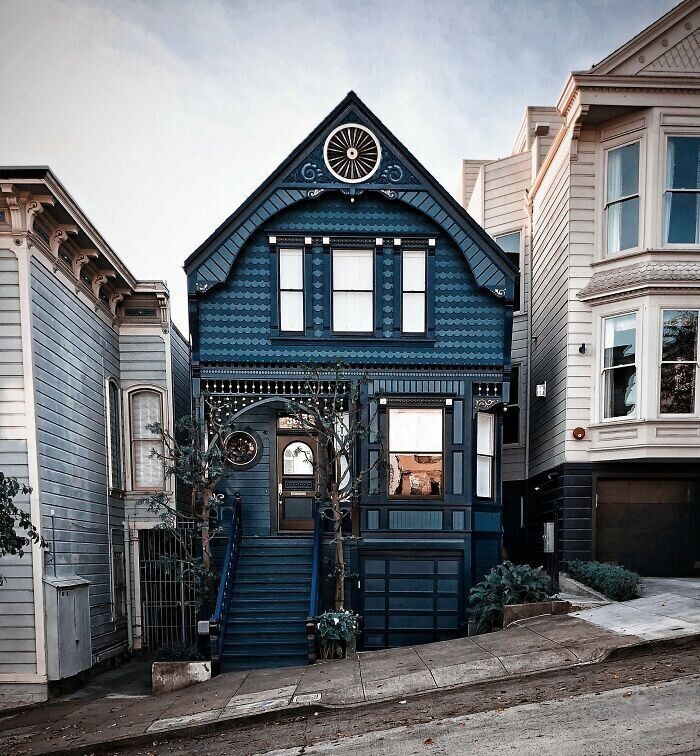 26. Викторианский дом в Сан-Франциско