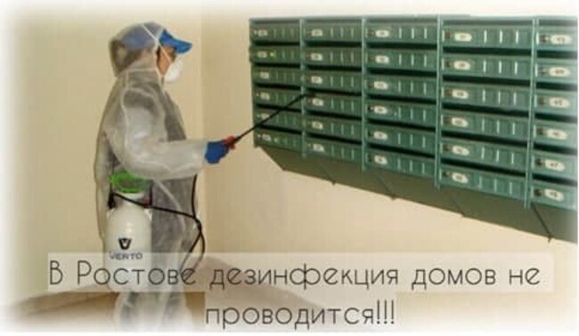 В Ростове Министерство ЖКХ выявило ряд нарушений по проведению дезинфекции в жилых домах
