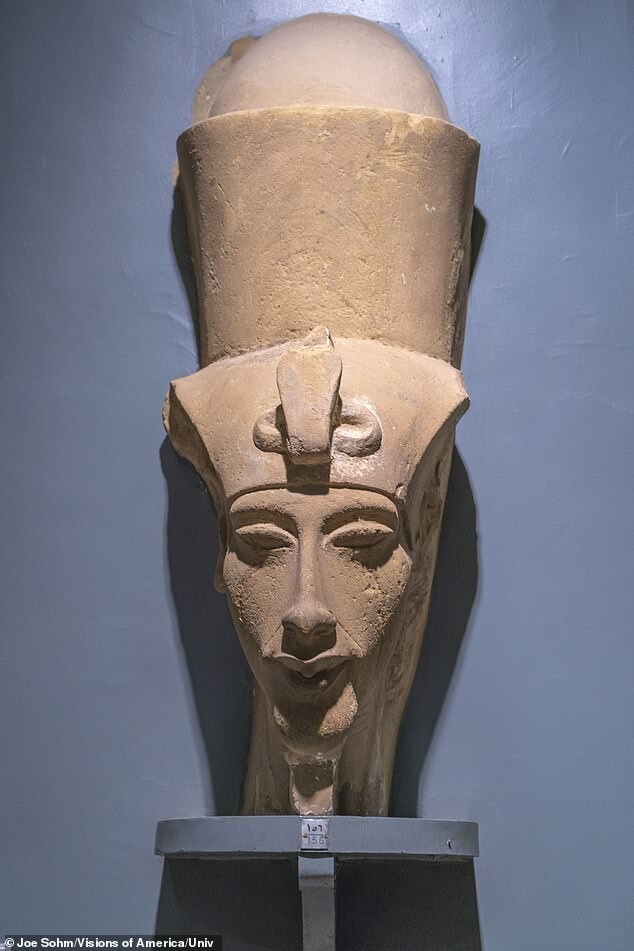 Ученые смогли воссоздать лицо фараона Эхнатона, отца Тутанхамона