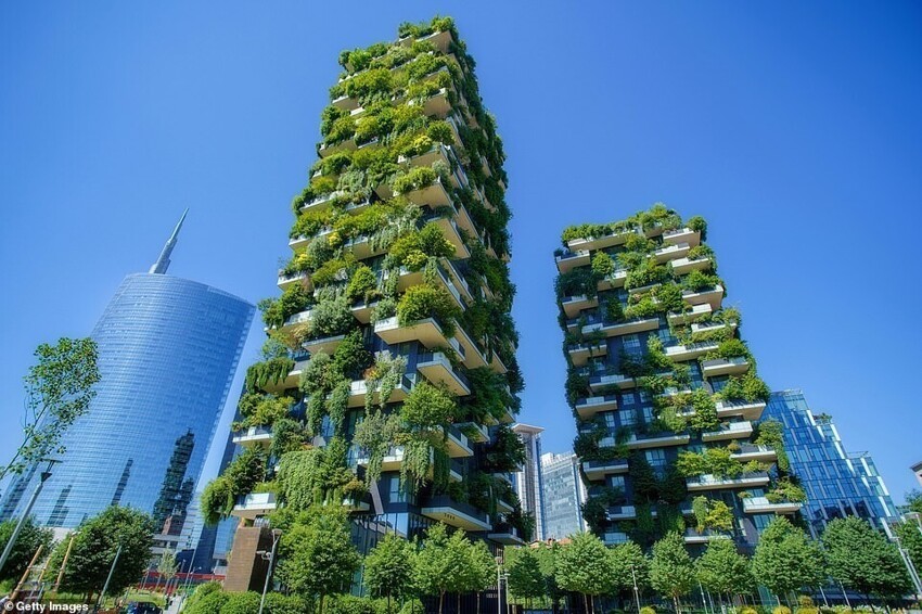 "Зеленые башни", Милан