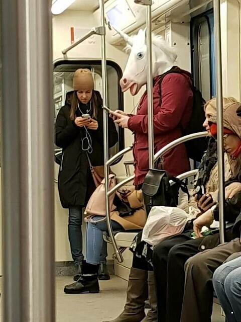 Чудики и не только в метро