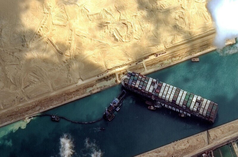 Последствия блокировки Суэцкого канала судном EverGreen