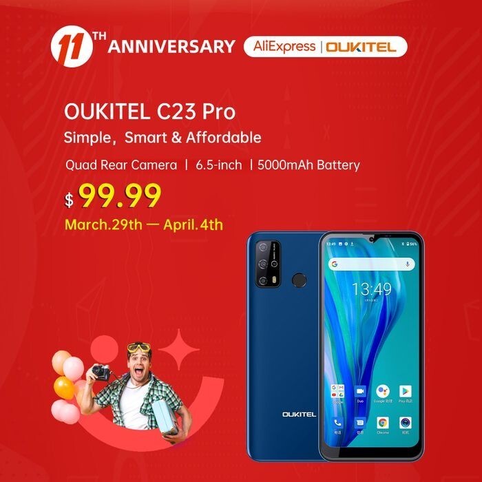 Oukitel C23 PRO: что представляет собой смартфон за 100 $
