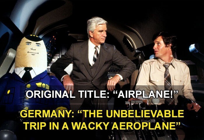 14. "Невероятное путешествие на дурацком самолете" - Германия