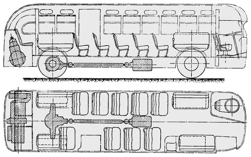 Советский гибридный автобус: посмотрим его родословную