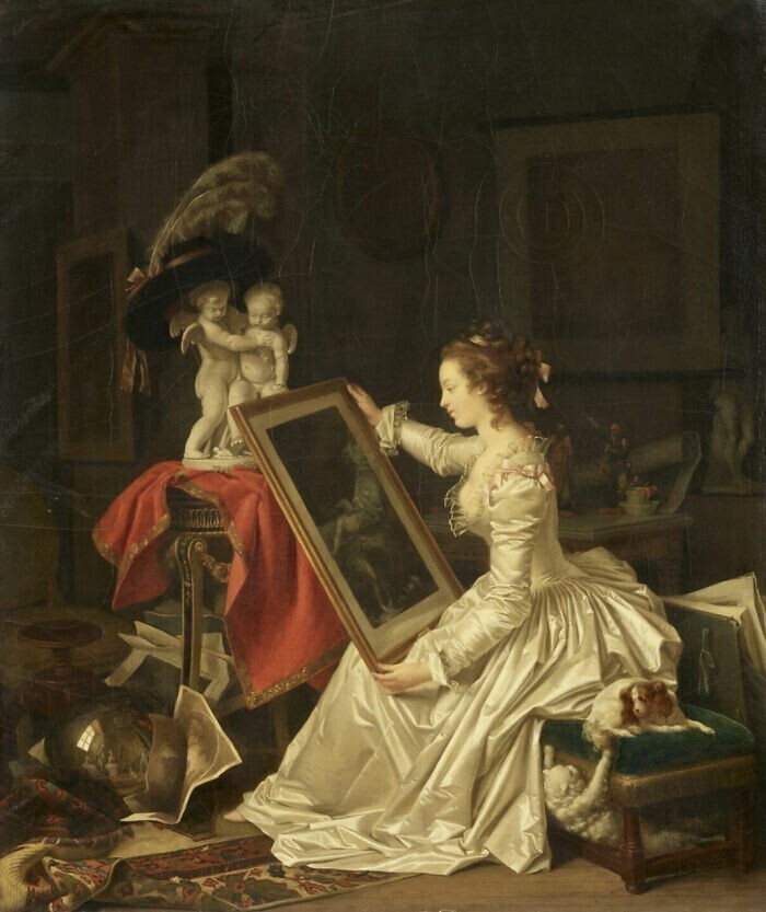 "The Interesting Student", Маргерит Жерар, 1786