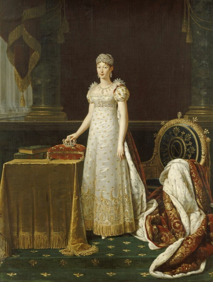 Мария-Луиза Австрийская, императрица Франции в 1810-1814 годах. Робер Лефевр, 1812 - 1814