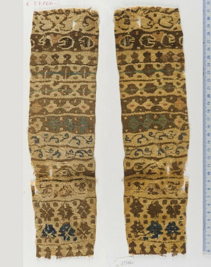 Образцы ткачества, Египет (395 - 641)