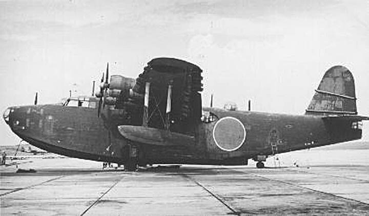Япония. Kawanishi H8K - самый большой японский самолёт Второй мировой войны