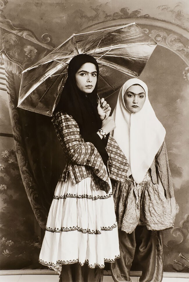 Фотопортреты иранских красавиц в стиле 19 века