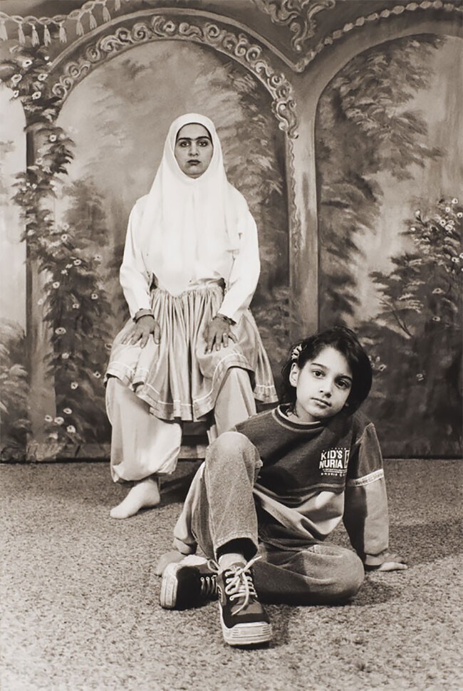 Фотопортреты иранских красавиц в стиле 19 века