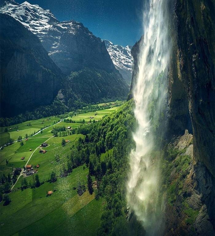 Удивительные водопады, которые похожи на чью-то фантазию