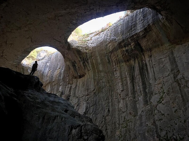 Пещера «Глаза Бога». Болгария.