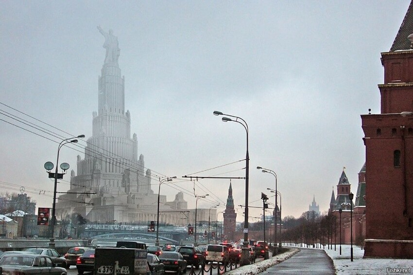 Гигантский неосуществленный проект советских архитекторов