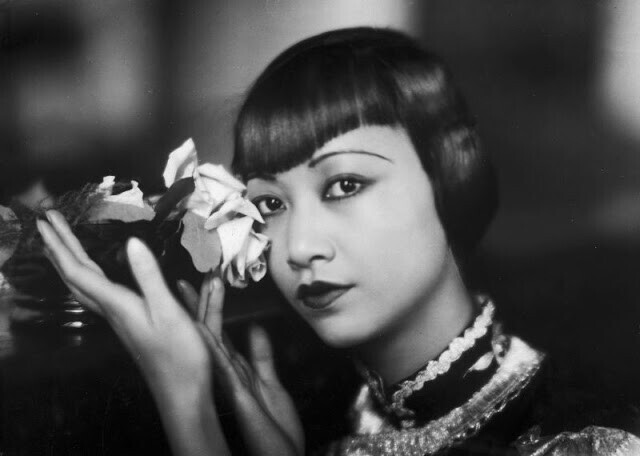 Потрясающие черно-белые фотопортреты Анны Мэй Вонг, 1930-е годы