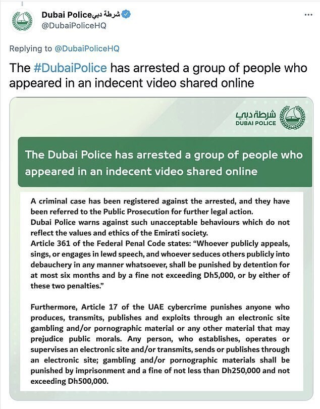 Полиция в Дубае арестовала 12 красоток, позировавших обнаженными на балконе отеля