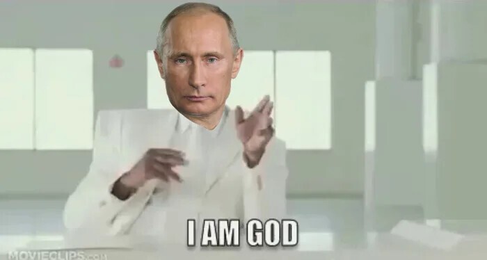 Путин после подписания закона об обнулении президентских сроков: "Я Бог"