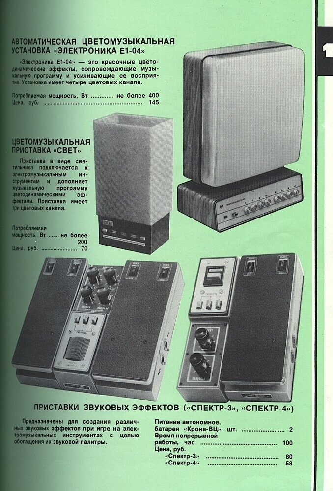 Показываю Советский каталог бытовой Радиоэлектронной аппаратуры, 1981 года. А говорят только "Колоши" выпускали