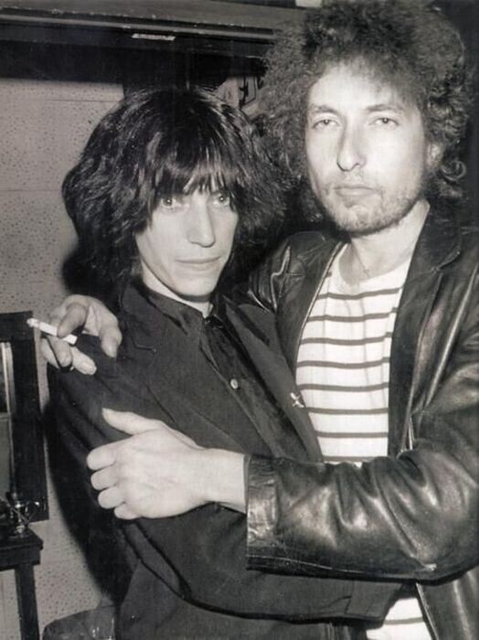 Боб Дилан и Патти Смит.