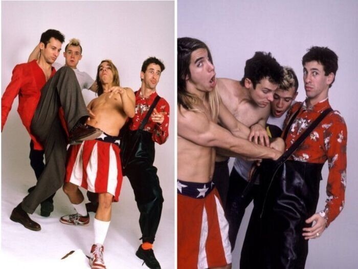 The Red Hot Chili Peppers, Нью-Йорк, 1985 год.