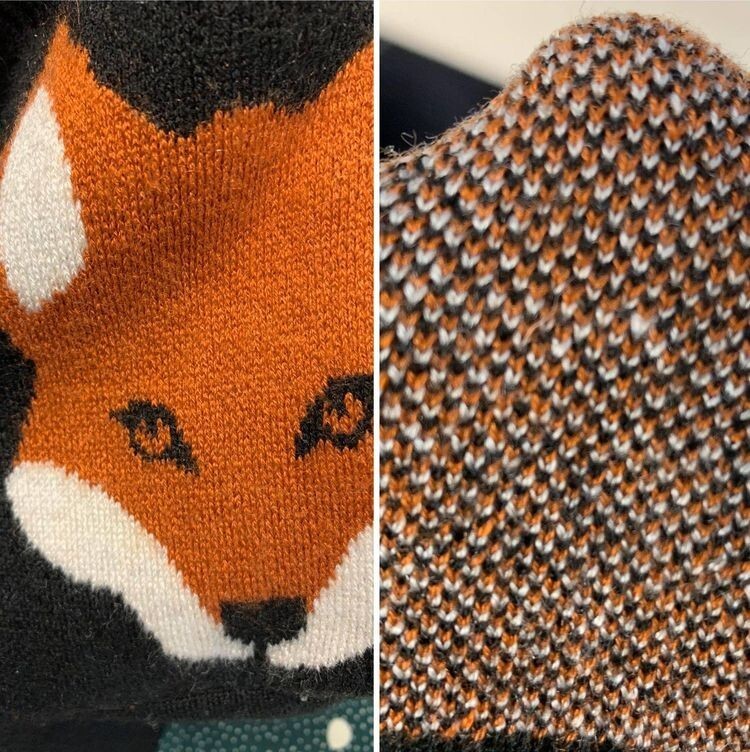 «Если взглянуть на изнанку кармана с изображением лисы на моём свитере, то можно заметить, что он состоит из сотен маленьких лисичек»