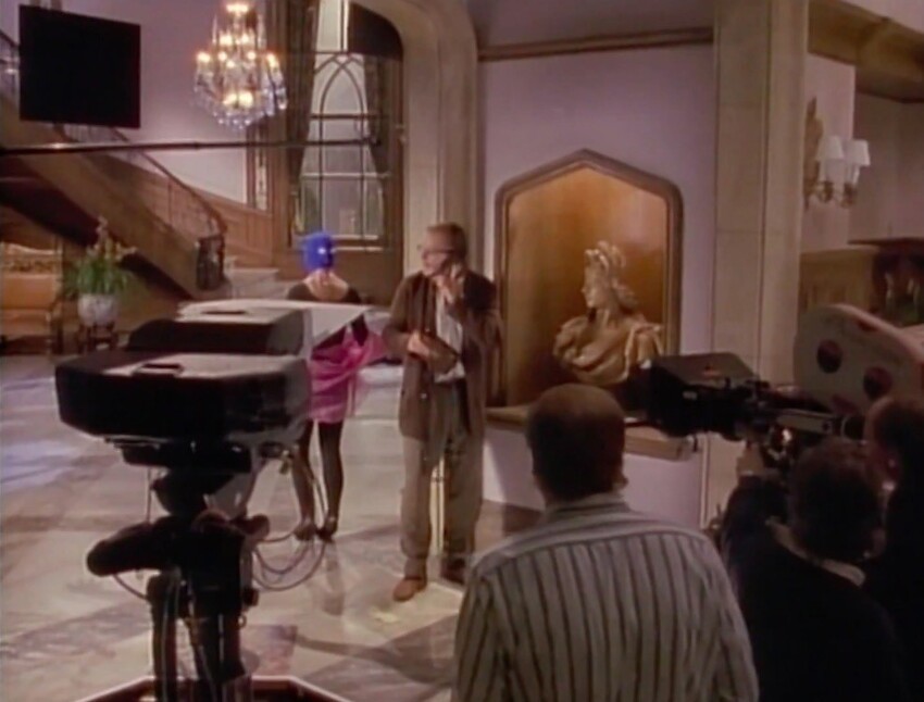 Алек Гиллис также работал над спецэффектами "Смерть ей к лицу", 1992 год. На фото - Брюс Уиллис и Мэрил Стрип