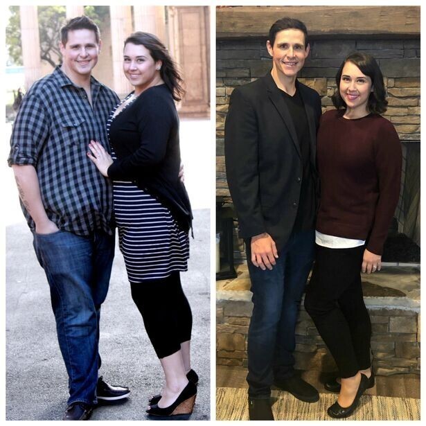 Пара скинула 190 кило на двоих, чтобы родить ребенка