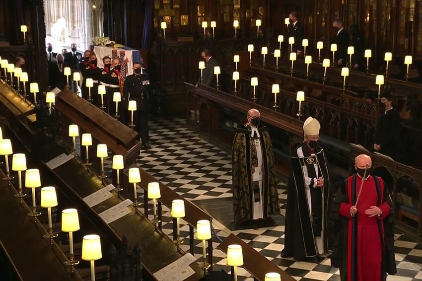Отпевали принца Филиппа архиепископ Кентерберийский и декан Виндзора