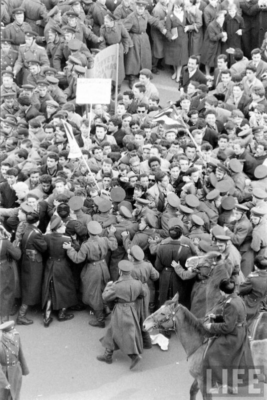 60 лет назад. Несанкционированный митинг в Москве 1961 года