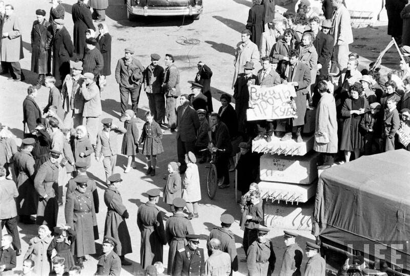 60 лет назад. Несанкционированный митинг в Москве 1961 года
