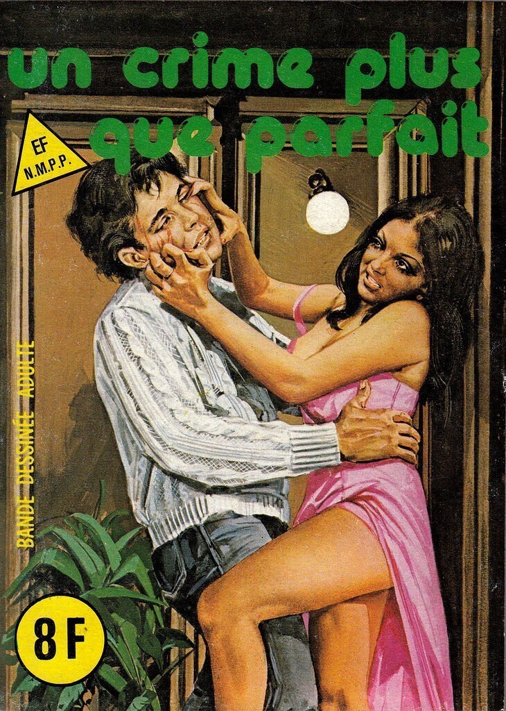 Эстетика 80-х в обложках винтажных комиксов для взрослых