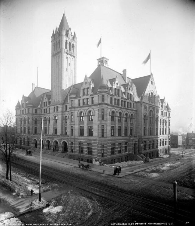2. Новое почтовое отделение, Милуоки, Висконсин, 1901 г.