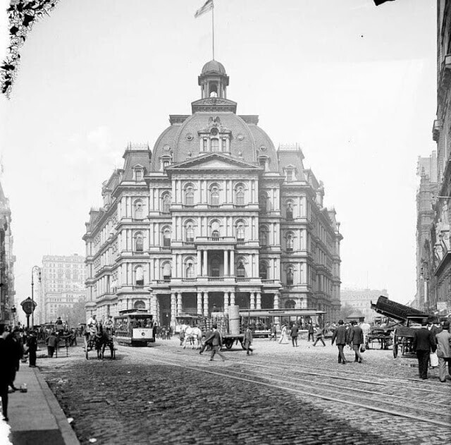 9. Почтовое отделение City Hall Station, Нью-Йорк, 1900-е гг.