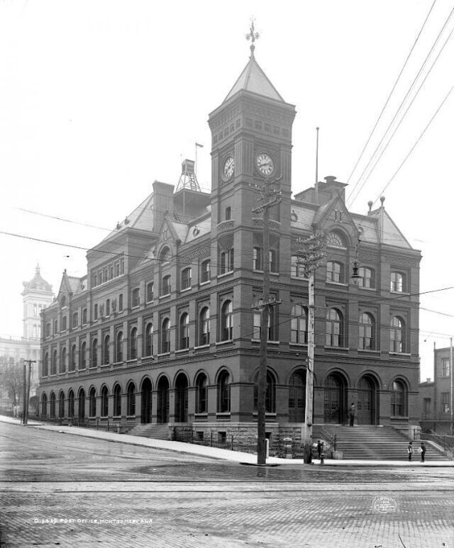 18. Почтовое отделение, Монтгомери, Алабама, 1900-е гг.