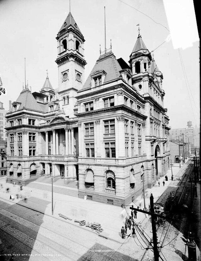 20. Почтовое отделение, Питтсбург, Пенсильвания, 1900-е гг.