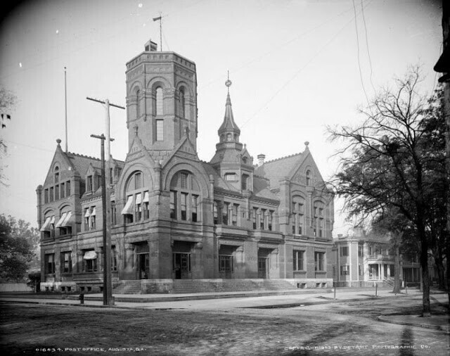 14. Почтовое отделение, Огаста, Джорджия, 1900-е гг.
