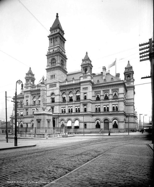 3. Почтовое отделение Балтимора, Мэриленд, 1903 г.