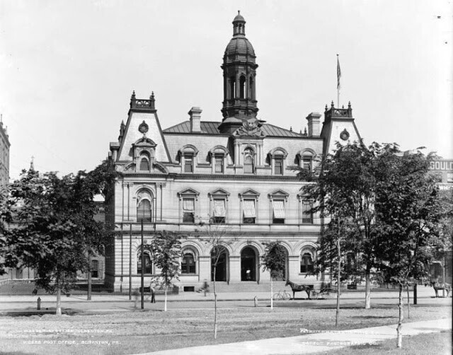 23. Почтовое отделение, Скрэнтон, Пенсильвания, 1900-е гг.