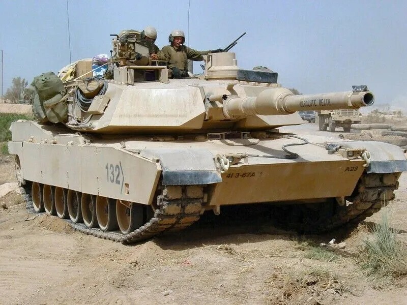 Американский танк М1А2 Абрамс