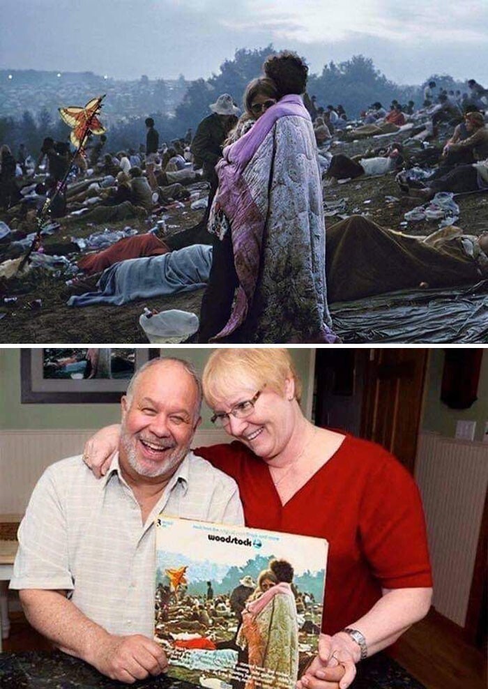 14. Эта пара с обложки альбома "Woodstock" все еще вместе 50 лет спустя
