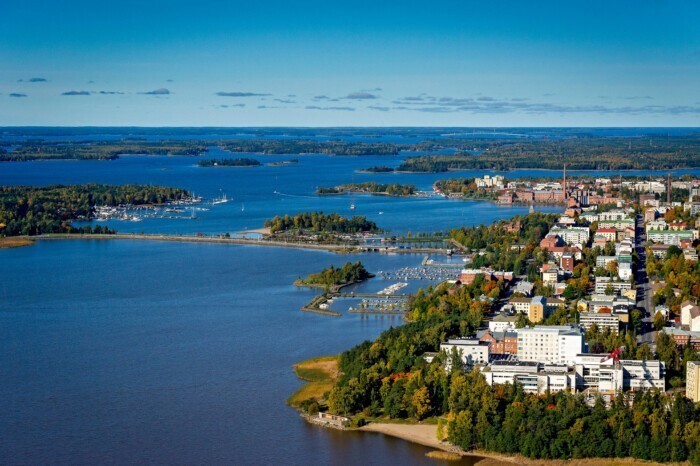 25 крупнейших городов Финляндии