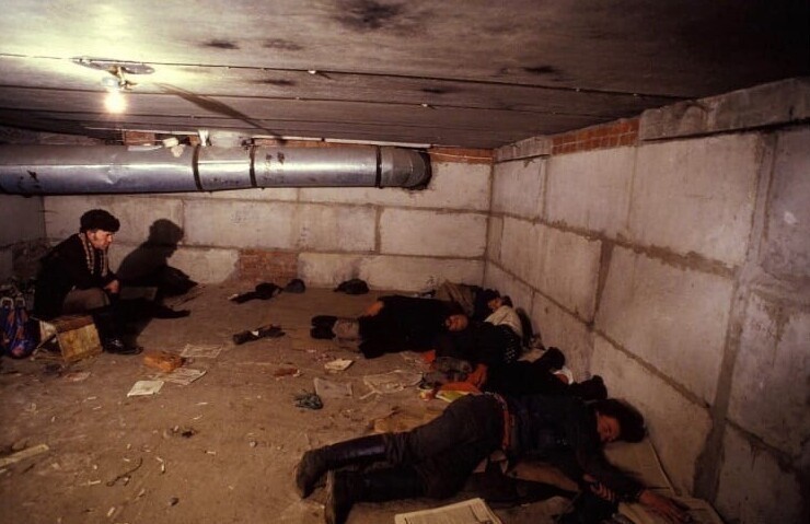 13. Пристанище бездомных. Москва, 1993 год