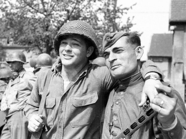 25 апреля 1945 г. Встреча на Эльбе