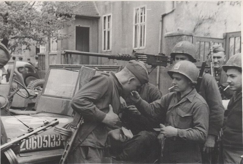25 апреля 1945 г. Встреча на Эльбе