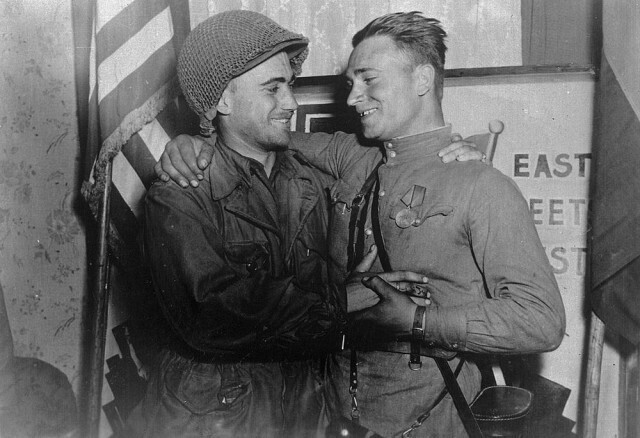 25 апреля 1945 г. Встреча на Эльбе